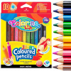 Colorino kids farbičky trojhranné 10 farieb jumbo 6,5cm + strúhadlo Colorino kids farbičky trojhranné 10 farieb jumbo 6,5cm + strúhadlo