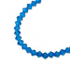 PRECIOSA MC perle Rondelle 3mm Capri Blue - 120 ks PRECIOSA MC perle Rondelle 3mm Capri Blue - 120 ks