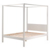 Biela detská posteľ 140x200 cm PINO CANOPY – Vipack Biela detská posteľ 140x200 cm PINO CANOPY – Vipack