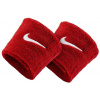 Potítka NIKE Swoosh Wristbands Varsity Red-White Potítka NIKE Swoosh Wristbands Varsity Red-White