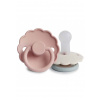 Frigg Dvojbalenie cumlíkov frigg daisy blush/ cotton candy, +6m, silikón Frigg Dvojbalenie cumlíkov frigg daisy blush/ cotton candy, +6m, silikón