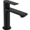 Hansgrohe Umyvadlová baterie Rebris E bez výpusti matná černá 72560670 Hansgrohe Umyvadlová baterie Rebris E bez výpusti matná černá 72560670