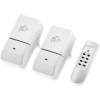Súprava rádiového spínača pre vonkajšie použitie 3-dielna biela Súprava rádiového spínača pre vonkajšie použitie 3-dielna biela