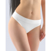 GINA Dámske bavlnené bokové nohavičky - brazilky | 16158P - biela, 42/44 GINA Dámske bavlnené bokové nohavičky - brazilky | 16158P - biela, 42/44