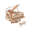 RoboTime 3D drevená skladačka hracej skrinky Kúzelné piano (mechanický pohon) RoboTime 3D drevená skladačka hracej skrinky Kúzelné piano (mechanický pohon)