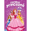 Farebné princezné so samolepkami Farebné princezné so samolepkami