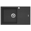 Kuchynský drez Sinks Linea 780 Granblack, ľavý SIGLI780480N30L Kuchynský drez Sinks Linea 780 Granblack, ľavý SIGLI780480N30L