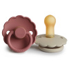 Frigg CUMLÍKY DAISY AURORA/ CROISSANT, 0-6M, KAUČUK Variant: CREAM/ POWDER BLUSH Frigg CUMLÍKY DAISY AURORA/ CROISSANT, 0-6M, KAUČUK Variant: CREAM/ POWDER BLUSH