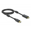 Delock DisplayPort / HDMI kabel Konektor DisplayPort, Zástrčka HDMI-A 2 m černá 85956 pozlacené kontakty, 4K UHD Kabel DisplayPort Delock DisplayPort / HDMI kabel Konektor DisplayPort, Zástrčka HDMI-A 2 m černá 85956 pozlacené kontakty, 4K UHD Kabel DisplayPort