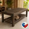 Masívny drevený masážny stôl 200×90 cm, výška 65 cm Masívny drevený masážny stôl 200×90 cm, výška 65 cm