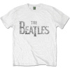 The Beatles tričko Drop T Tickets Biela XXL The Beatles tričko Drop T Tickets Biela XXL