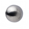 Inteza Siva kovová koncovka 19mm Guľa chrómová 2ks Inteza Siva kovová koncovka 19mm Guľa chrómová 2ks