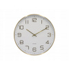 Nástenný hodinový strojček Karlsson biely 40 cm Nástenný hodinový strojček Karlsson biely 40 cm