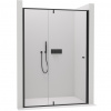 CERANO - Sprchové pivotové dvere Santini Ľ/P - 6 mm - čierna matná, transparentné sklo - 100x195 cm CERANO - Sprchové pivotové dvere Santini Ľ/P - 6 mm - čierna matná, transparentné sklo - 100x195 cm