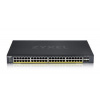 Zyxel XGS1935-52HP, 52 Port Smart Managed PoE Switch, 48x Gigabit PoE and 4x 10G SFP+, hybrid mode, standalone or Nebul Zyxel XGS1935-52HP, 52 Port Smart Managed PoE Switch, 48x Gigabit PoE and 4x 10G SFP+, hybrid mode, standalone or Nebul