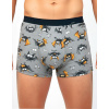Pánske boxerky Cornette Tattoo 280/252 Bat S sivá Pánske boxerky Cornette Tattoo 280/252 Bat S sivá