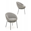 Halmar Moderná jedálenská stolička K482, sivá Halmar Moderná jedálenská stolička K482, sivá