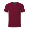 MALFINI PREMIUM ACTION V-NECK 700 / Pánske tričko s krátkym rukávom - garnet L MALFINI PREMIUM ACTION V-NECK 700 / Pánske tričko s krátkym rukávom - garnet L