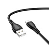 Borofone dátový kábel Energy Series BX121 USB na Lightning PVC 2.4A 1m čierny Borofone dátový kábel Energy Series BX121 USB na Lightning PVC 2.4A 1m čierny