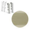 AP31 spojka pre soklovú lištu NG62, PVC dub polárny, 62 mm, 2 ks AP31 spojka pre soklovú lištu NG62, PVC dub polárny, 62 mm, 2 ks