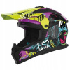 LS2 MX708 Fast II Gorilla Purple HV Yellow-06 L LS2 MX708 Fast II Gorilla Purple HV Yellow-06 L