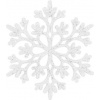 SPRINGOS Vianočné ozdoby Snehové vločky s trblietkami 10cm biele sada 12ks SPRINGOS Vianočné ozdoby Snehové vločky s trblietkami 10cm biele sada 12ks