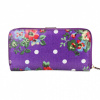 Peňaženka Floral Vintage Long - svetlo modrá fialová Peňaženka Floral Vintage Long - svetlo modrá fialová