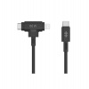 Hyper kábel HyperJuice USB-C/Lightning Hybrid Silicone Cable 1.5m - Black (HJ4010BKGL) Hyper kábel HyperJuice USB-C/Lightning Hybrid Silicone Cable 1.5m - Black (HJ4010BKGL)