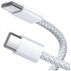 Kábel McDodo USB-C - USB-C 1 m biely Kábel McDodo USB-C - USB-C 1 m biely