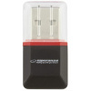 Esperanza EA134K MicroSD - čítačka kariet USB 2.0 čierna Esperanza EA134K MicroSD - čítačka kariet USB 2.0 čierna