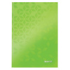 Leitz Záznamová kniha Leitz WOW A5 80 listov linajková zelená