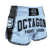 Muay Thai trenky - Octagon - light blue Muay Thai trenky - Octagon - light blue