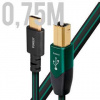 AUDIOQUEST Forest, Kábel 0.75m, USB B - USB Type C AUDIOQUEST Forest, Kábel 0.75m, USB B - USB Type C