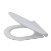WC sedátko so spomaleným sklápaním SOFTCLOSE, Duroplast, biele WC sedátko so spomaleným sklápaním SOFTCLOSE, Duroplast, biele