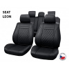 Cappa Autopotahy Perfetto VL Seat Leon černá Cappa Autopotahy Perfetto VL Seat Leon černá