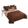 Prikrývka na posteľ - Posteľná posteľ z postele Polyester 240 x 220 cm odtiene hnedej (Polyester 240 x 220 cm polyesterových odtieňov) Prikrývka na posteľ - Posteľná posteľ z postele Polyester 240 x 220 cm odtiene hnedej (Polyester 240 x 220 cm polyesterových odtieňov)