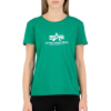 Alpha Industries Tričko s krátkym rukávom New Basic T Wmn-Z Zelená S Alpha Industries Tričko s krátkym rukávom New Basic T Wmn-Z Zelená S