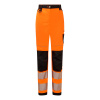 PORTWEST Reflexné dámske elastické pracovné nohavice PW385 46 Oranžová / čierna PORTWEST Reflexné dámske elastické pracovné nohavice PW385 46 Oranžová / čierna