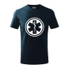 Rescue logo samostatné guľaté - Tričko detské bavlnené - 122 cm/6 rokov ( Tmavomodrá (takmer čierna) ) Rescue logo samostatné guľaté - Tričko detské bavlnené - 122 cm/6 rokov ( Tmavomodrá (takmer čierna) )
