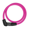Numerino 5412C/85/12 pink Zámok na zabezpečenie bicykla Numerino 5412C/85/12 pink Zámok na zabezpečenie bicykla