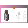 LED-PRO-JET-červ./biely-12/24V+držiak LED-PRO-JET-červ./biely-12/24V+držiak