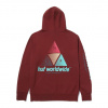 HUF - PRISM TT Brick HOODIE Veľkosť: XL HUF - PRISM TT Brick HOODIE Veľkosť: XL
