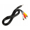 Kábel Blow 4877# minijack (3,5 mm) - 3x RCA (cinch) 1,5 m Kábel Blow 4877# minijack (3,5 mm) - 3x RCA (cinch) 1,5 m