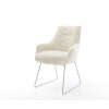 Jedálenská stolička Alja-Flex s opierkami plyšový manšester krémovo Jedálenská stolička Alja-Flex s opierkami plyšový manšester krémovo