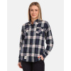 Kilpi FLANNY-W Modrá - 40 Dámska flanelová košeľa Kilpi FLANNY-W Modrá - 40 Dámska flanelová košeľa