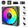 Ventilátor 1stCOOL 120 x 120 mm F12-AURA-EVO-B1 Ventilátor 1stCOOL 120 x 120 mm F12-AURA-EVO-B1