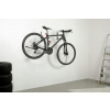 Nástenný držiak na bicykel 40 kg čierny Nástenný držiak na bicykel 40 kg čierny