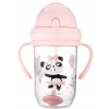 Nevylévací hrneček se slámkou a závažím EXOTIC ANIMALS 270ml růžový canpol babies (56/606_PIN) Nevylévací hrneček se slámkou a závažím EXOTIC ANIMALS 270ml růžový canpol babies (56/606_PIN)