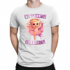 Ballerina Cappuccina Baby - Italian Brainrot - balerína šálka - pánske tričko s potlačou - Tričkový | L | Biela | Pánske tričko Ballerina Cappuccina Baby - Italian Brainrot - balerína šálka - pánske tričko s potlačou - Tričkový | L | Biela | Pánske tričko