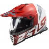 LS2 MX436 PIONEER EVO EVOLVE RED WHITE LS2 MX436 PIONEER EVO EVOLVE RED WHITE